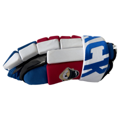 "ALEX" Hockey Gloves - Red/White/Blue