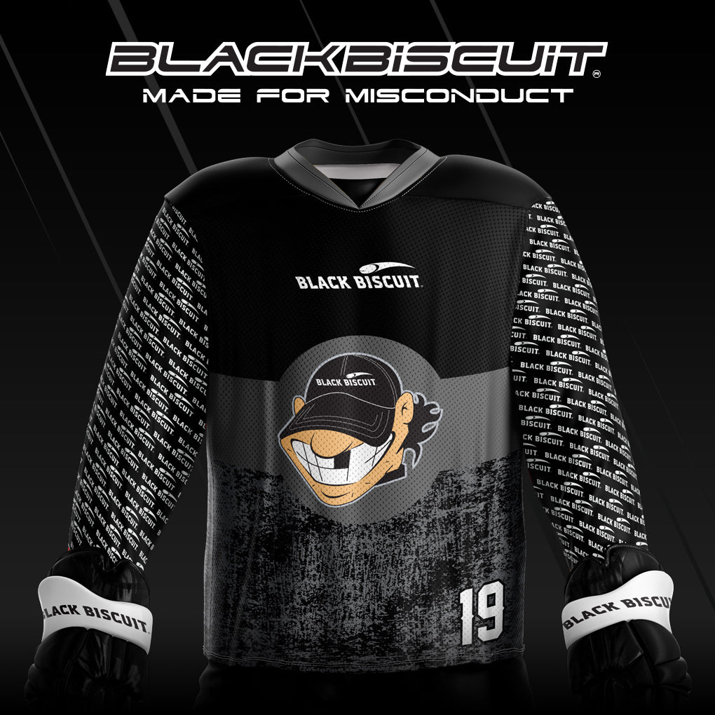 Team Black Biscuit Black jersey