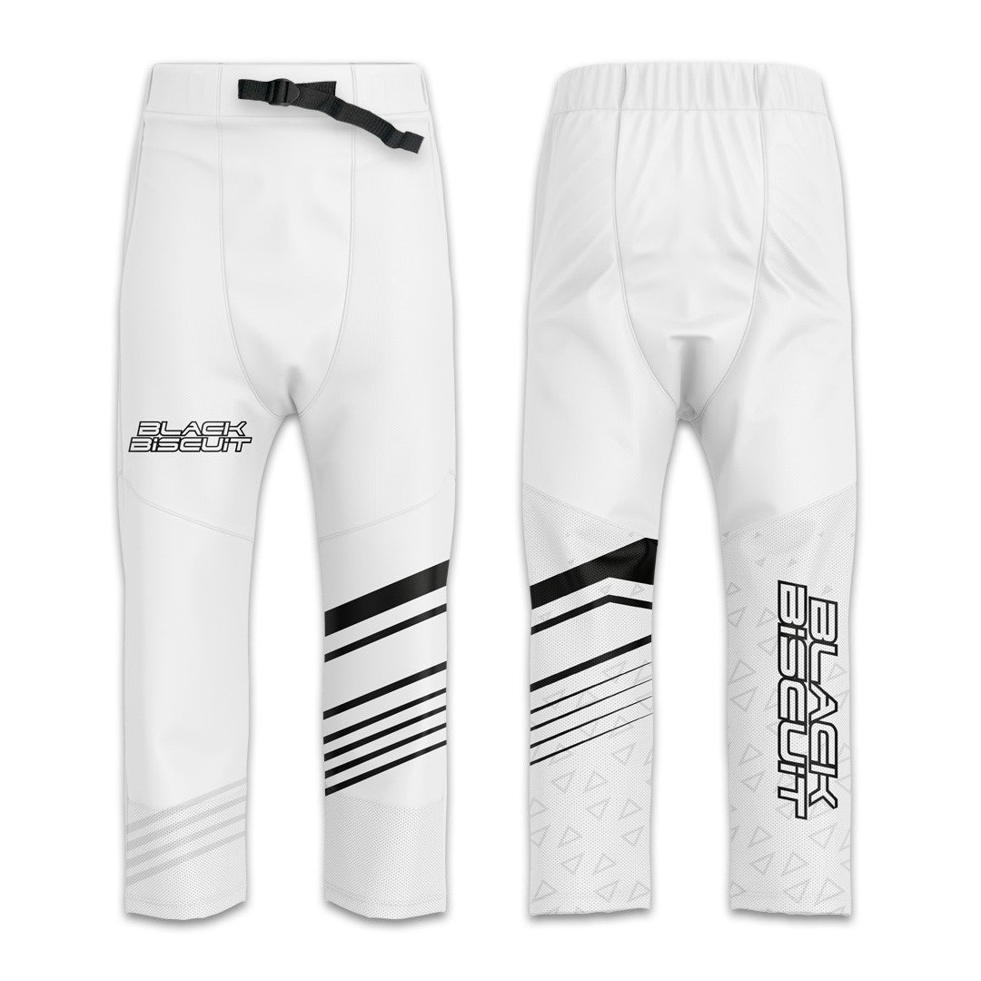 "PLAYA" Inline Hockey Pant- White/White - CLOSEOUT FINAL SALE