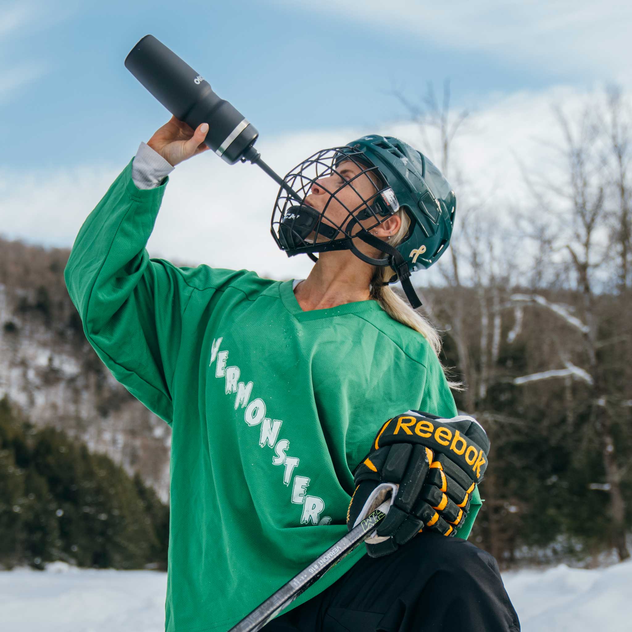 Black Biscuit BIVO Hockey Water Bottles
