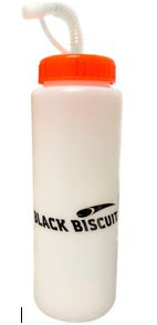 Black Biscuit BPA Free 32oz Water Bottle with Straw