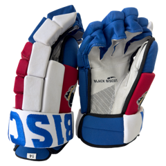 "ALEX" Hockey Gloves - Red/White/Blue
