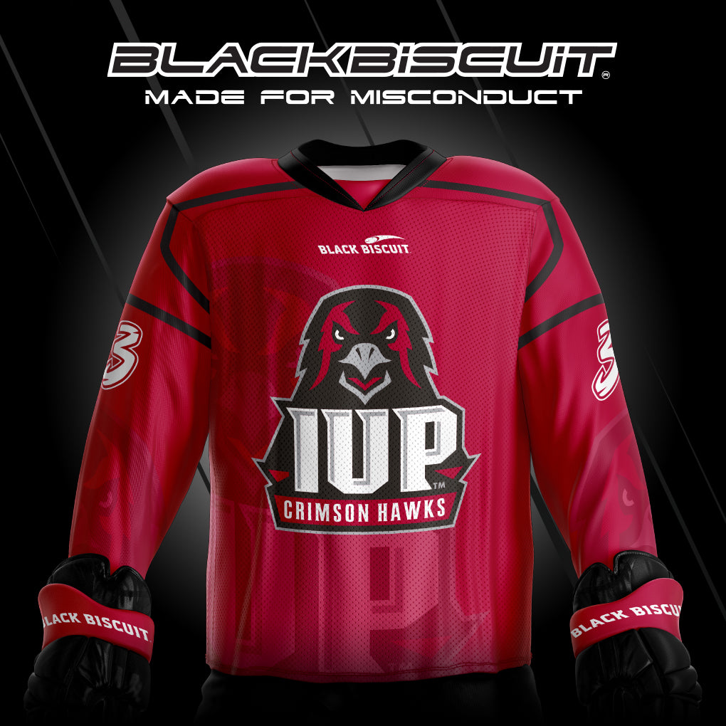 IUP Crimson Hawks jersey