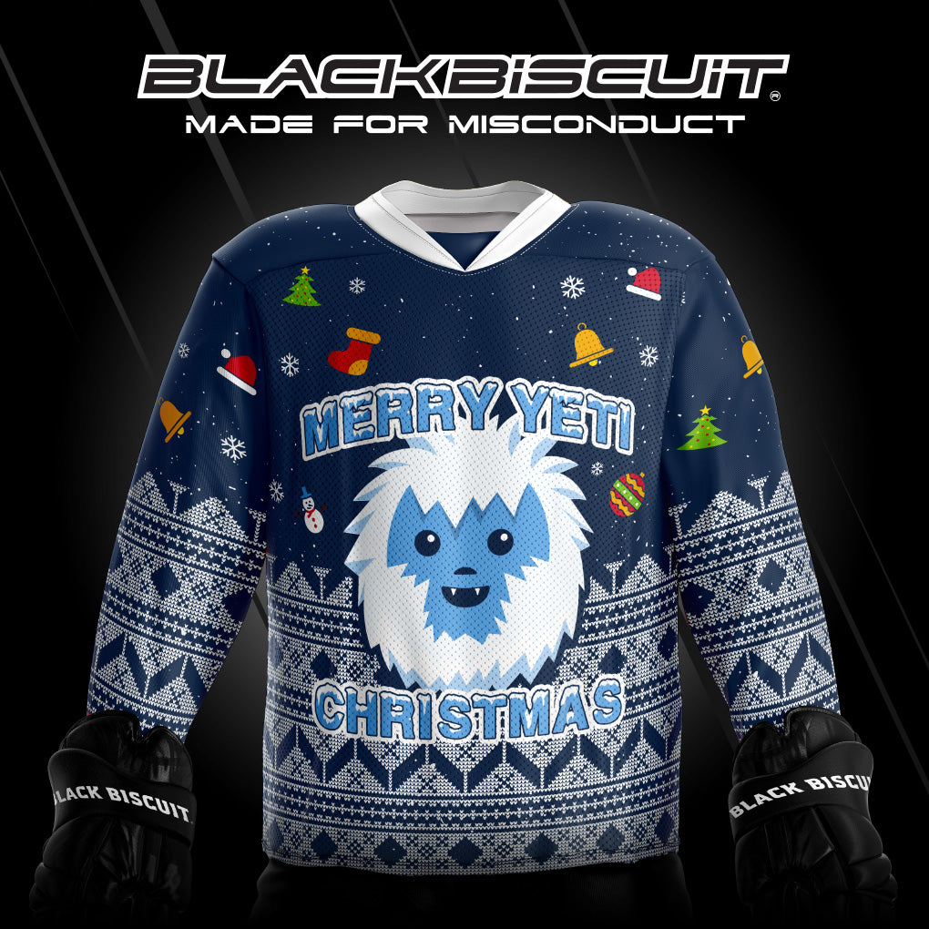 Merry Yeti Christmas jersey