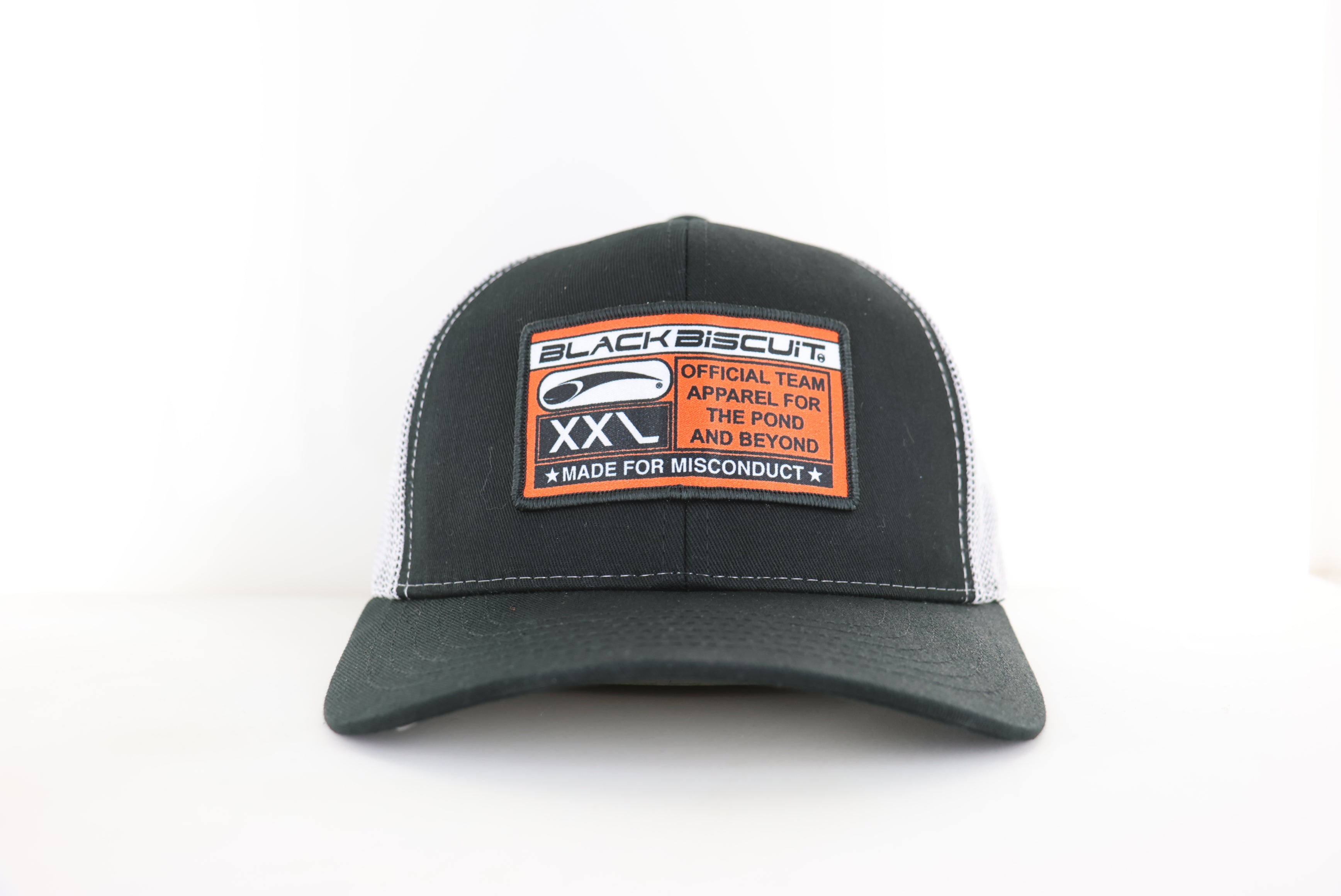 Black Biscuit Banner Hat
