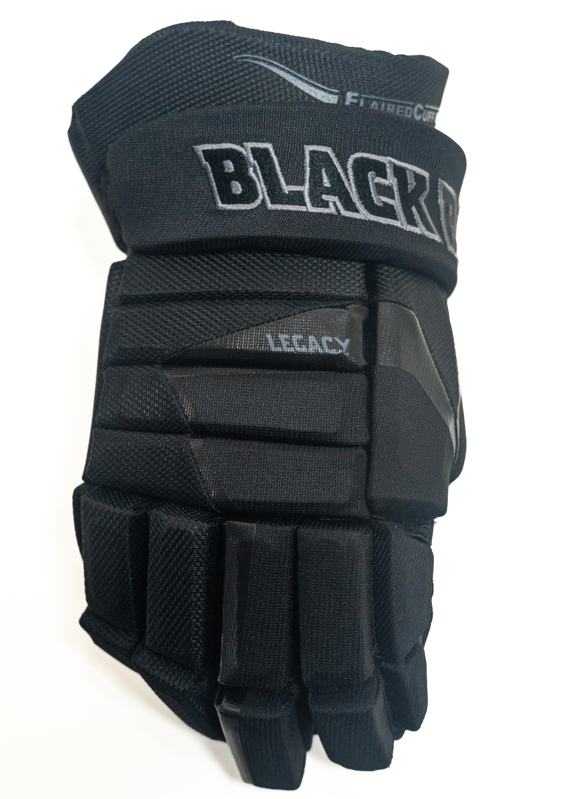 Black Biscuit "LEGACY" Blackout Hockey Gloves