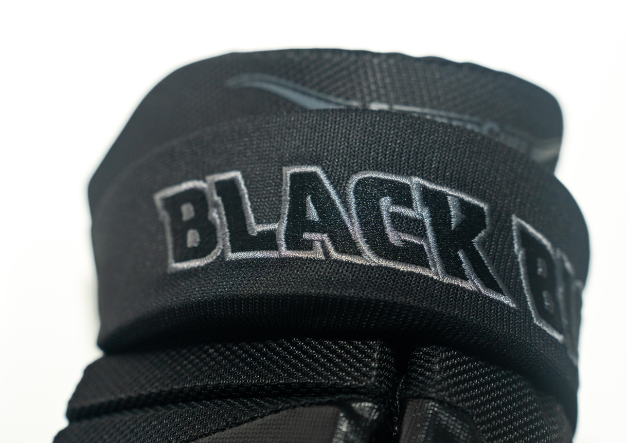 Black Biscuit "LEGACY" Blackout Hockey Gloves