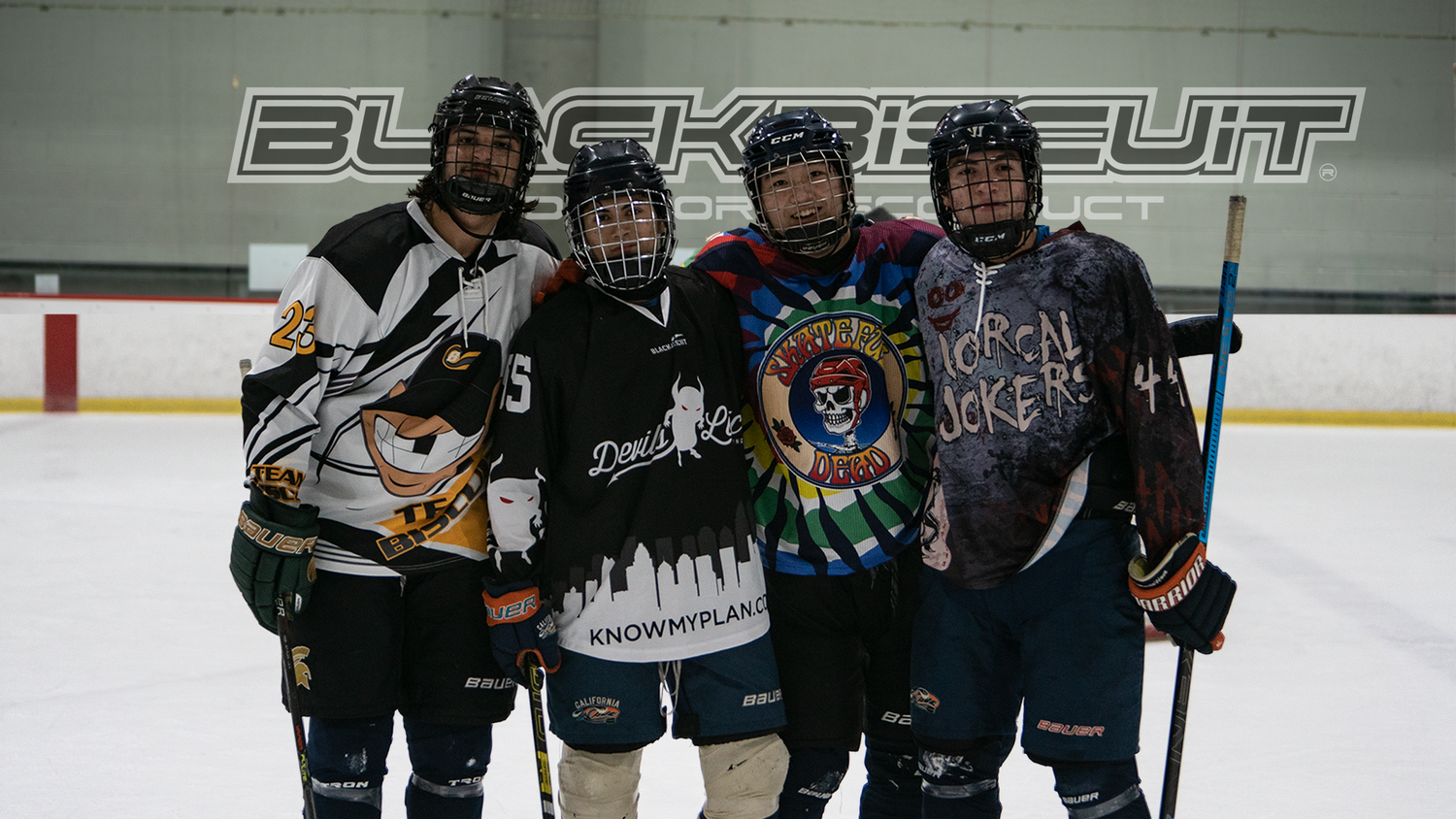 Custom Hockey Jerseys with the Kings Twill Logo